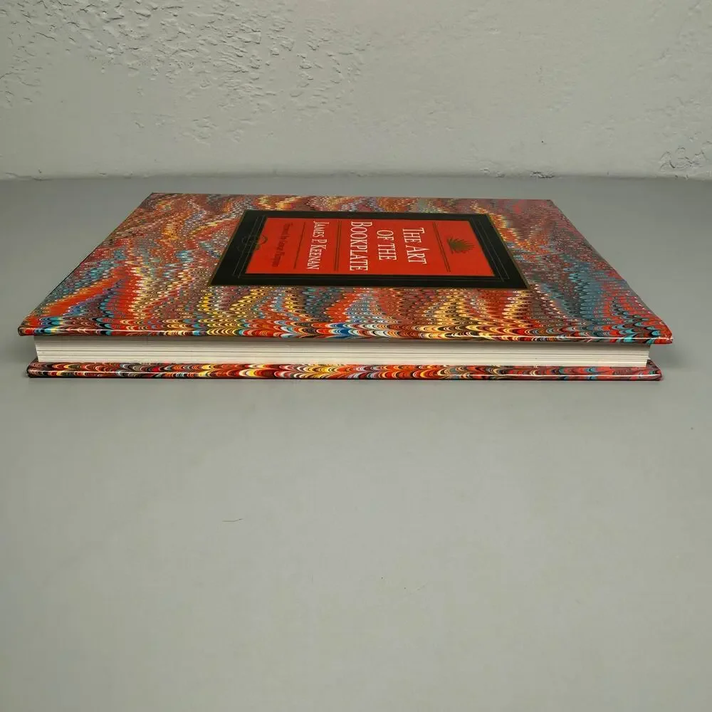 The Art of the Bookplate James P. Keenan Hardcover Book 2003 First Printing